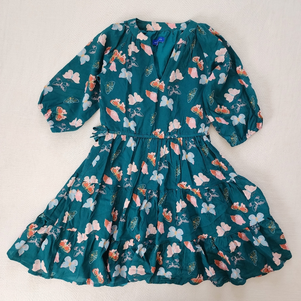 Maison Me butterfly dress kids 6